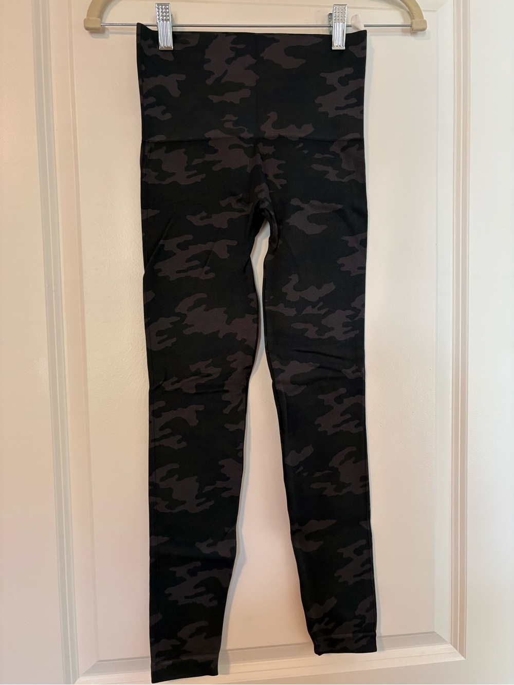 Spanx | Black Camo High-Waist Leggings